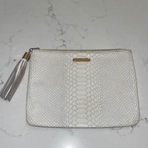 Gigi New York - Python Leather Clutch